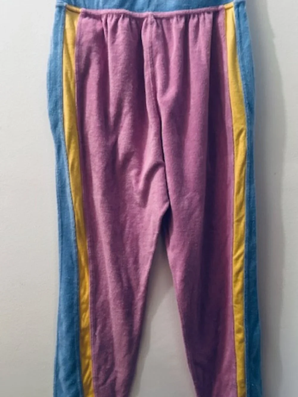 Free People Intimately Between The Lines Terry Lounge Color Block Lounge Pants - Picture 12 of 16